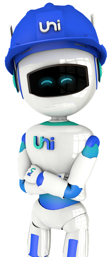 Técnico da UNI Telecom em atendimento
